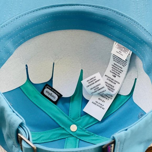 PATAGONIA MEN'S P-6 LABEL TRAD CAP COLOR - LAGO BLUE - Picture 6 of 8